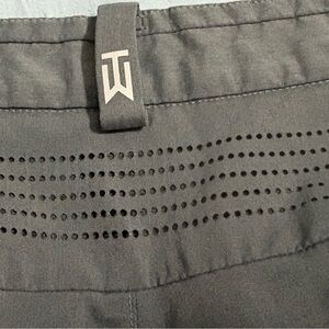 Gray Athletic Tiger Woods Nike pants with Perforated Design